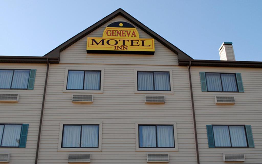 Geneva Motel Inn Saint Charles Exterior foto